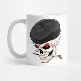 Skull Painting Paint brush Mug